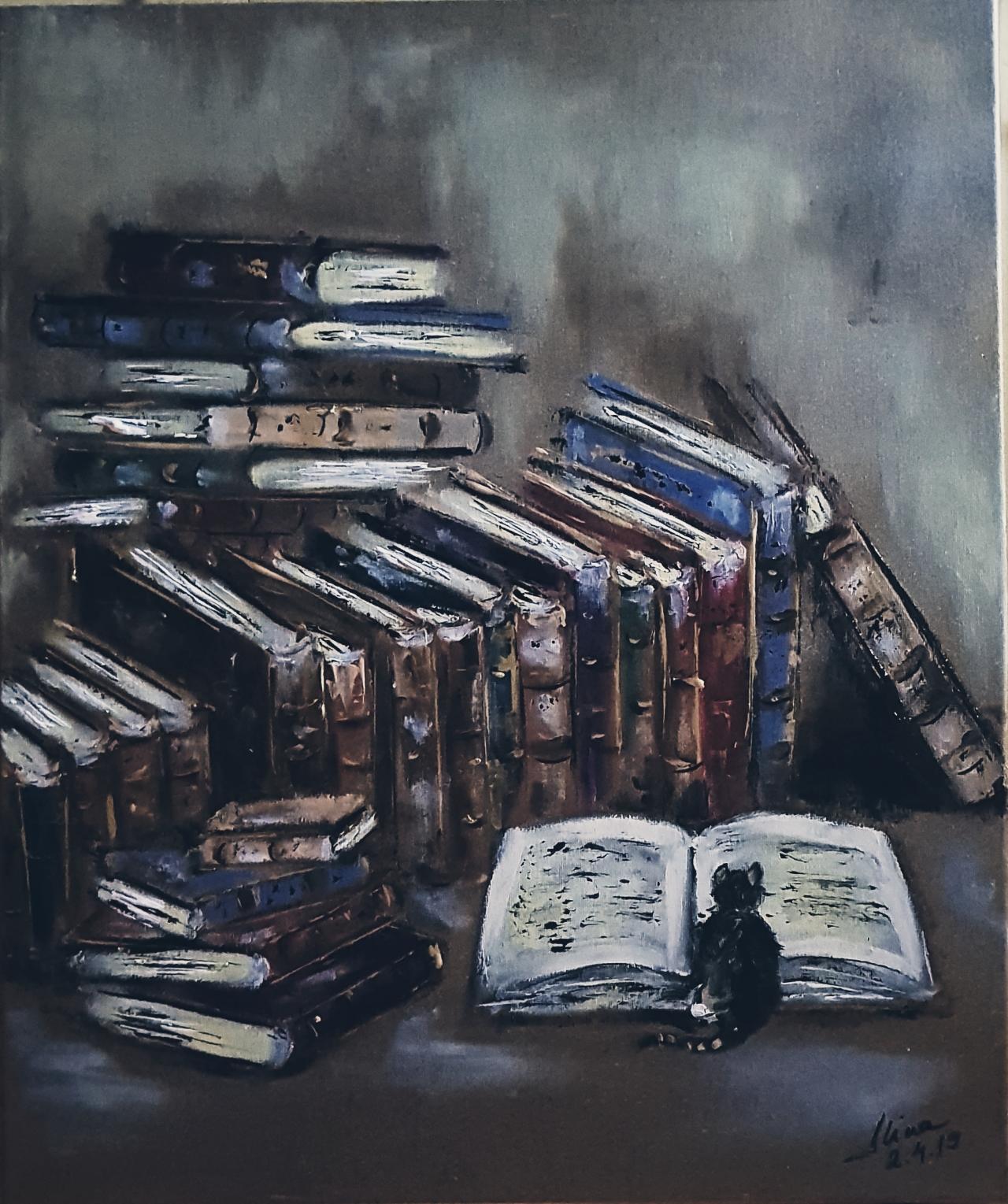 ArteDiAlina.com painting: never enough